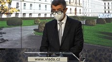Premiér Andrej Babiš na tiskové konferenci vyjádřil k případu ministra...