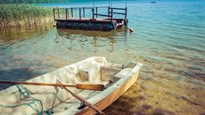 Romantika u Mazurských jezer.
