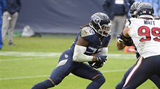 Derrick Henry z Tennessee Titans bhem utkání NFL