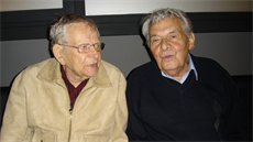 Jan Skopeek a Ladislav Trojan v poadu 13. komnata Jana Skopeka (2013)