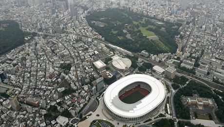 Olympijský stadion v Tokiu. Tady by v ervneci 2021 mly zaít hry.