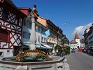 Výchozím bodem je poklidné msteko Sempach (4 100 obyvatel) v kantonu Lucern...
