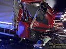 Tragick nehoda na dlnici D5 u Rokycan. idi nkladnho auta narazil do...