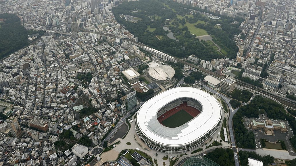 Olympijský stadion v Tokiu. Tady by v červneci 2021 měly začít hry.