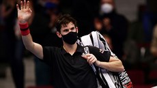 Dominic Thiem se louí s turnajem ve Vídni.