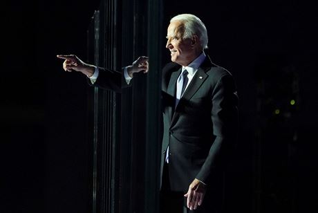 Joe Biden se prohlásil za vítze voleb (7. listopadu 2020)