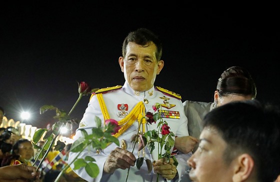 Thajský král Mahá Vatirálongkón (Bangkok, 1. listopadu 2020)