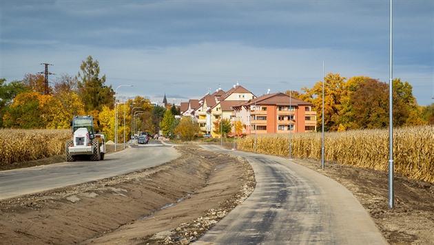 Plavská ulice spojující eské Budjovice a Roudné prochází rekonstrukcí, která...