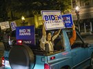 Stoupenci demokrata Joea Bidena slaví v Atlant jeho vítzství ve volbách. (7....