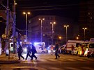 Pi útoku v centru Vídn bylo v pondlí veer zranno nkolik lidí, policie...