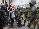 V bloruském Minsku se opt protestovalo proti reimu prezidenta Alexandra...