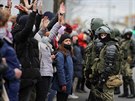 V bloruském Minsku se opt protestovalo proti reimu prezidenta Alexandra...