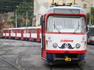 Olomouck dopravn podnik nadle vyuv tramvaje T3, kter pitom nyn slav...