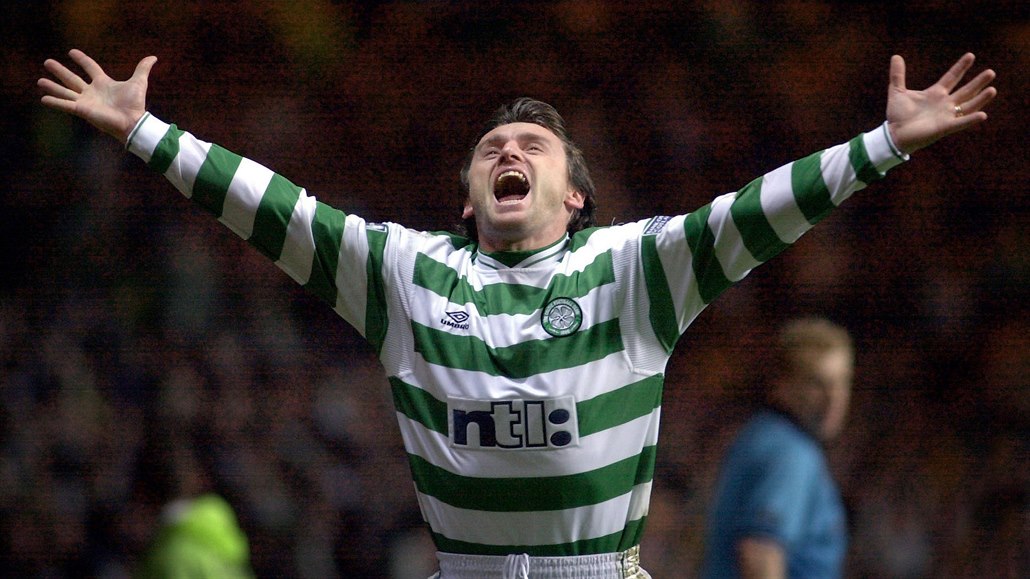 V zelenobílém ráji. ubomír Moravík nastupoval za Celtic od roku 1998 do 2002.