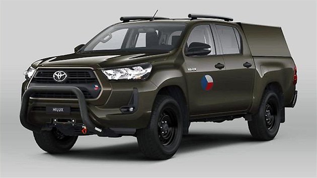 Toyota Hilux v mon podob pro eskou armdu