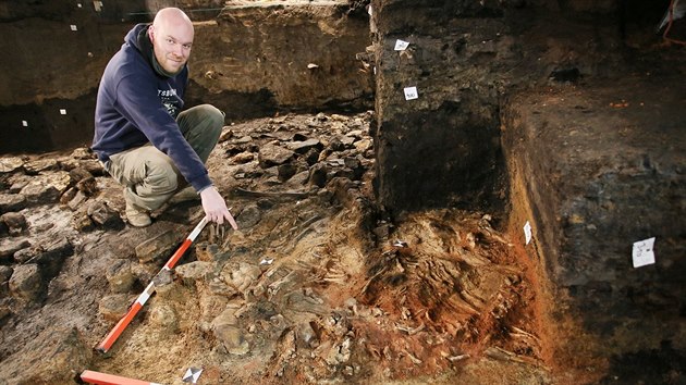 V jedn mstnosti pod beclavskm zmkem odhalili archeologov z brnnsk spolenosti Archaia pozstatek devohlinn hradby.
