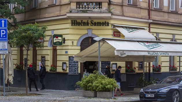 Restaurace Hlun samota v Zhebsk ulice na Praha 2.