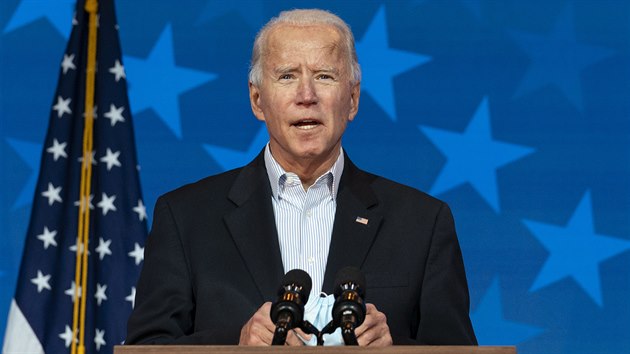 Demokratick kandidt Joe Biden (5. listopadu 2020)