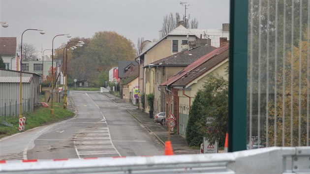 Na okraji Hořic bude nutné opravit ulice, kudy vedla objížďka (2.11. 2020).