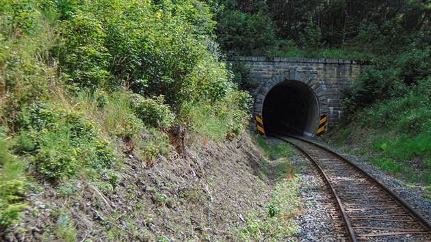 241 metrů dlouhý Vlkovický tunel