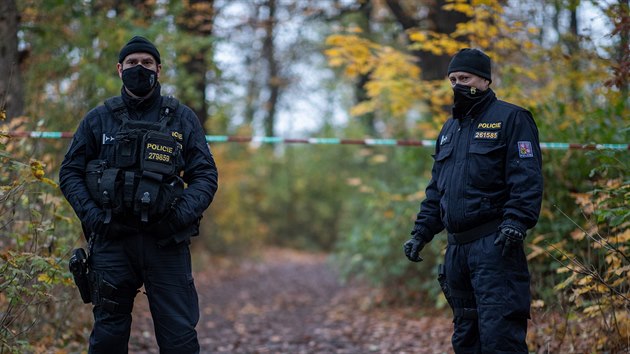 Pátrání po zmizelé ženě přivedlo policii do pražské obory Hvězda. (9. listopadu 2020)