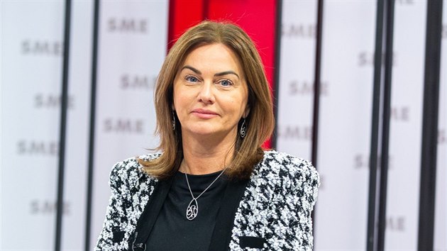 Monika Beov v poadu Rozhovory ZKH (Bratislava, 29. listopadu 2019)