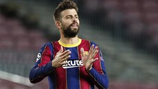Gerard Piqué, obránce Barcelony.