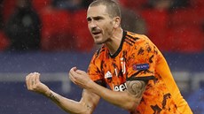 ITÁLIE SE NEZAP�E. Leonardo Bonucci z Juventusu gestikuluje.