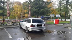 Cizinec chtl na erpací stanici zapálit svj vz.