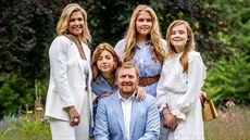 Nizozemská královská rodina (17. ervence 2020)