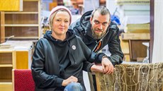 Man�elé Dana a Michal Kalistovi provozují re-use centrum Kabinet CB.