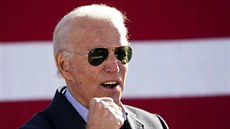 Demokratický kandidát na prezidenta Joe Biden b�hem posledního dne své...