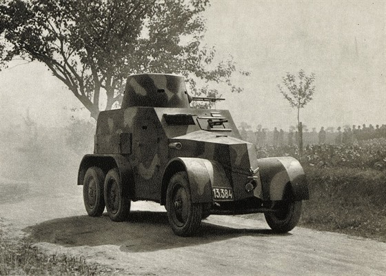 Československá armáda 1918–1939. Lehký obrněný automobil vzor 30 vyráběla Tatra
