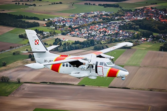 Nový L 410 UVP-E20 v patrolovací verzi pro polskou pohraniní strá (letoun má...
