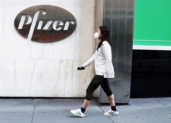 Sídlo spolenosti Pfizer na Manhattanu.