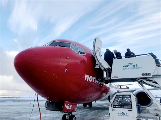 Norské aerolinky Norwegian Air.