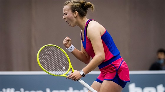 Barbora Krejíková na turnaji v Linci.