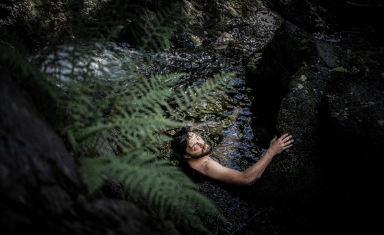 Ilustraní fotografie z letního soustední Divadla Husa na provázku bhem...