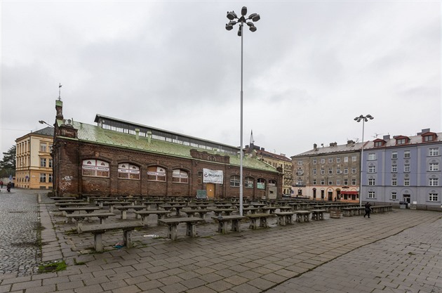 Zanedbaný prostor trnice v centru Olomouce stálé eká na zmnu.