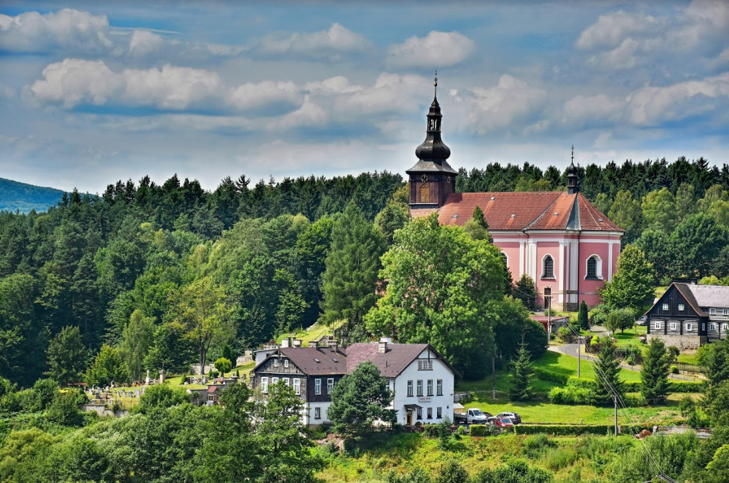Kostel sv. Václava, Srbská Kamenice