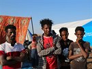 Z regionu Tigraj na severu Etiopie utekly ped boji tisíce lidí. (17. listopadu...
