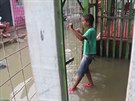 Hurikán Jóta postihl i Kolumbii
