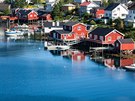 Malebná norská rybáská vesnice