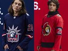 Nové dresy pro NHL ze série Reverse Retro z dílny exkluzivního výrobce Adidas....