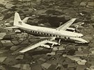 Turbovrtulový dopravní letoun Vickers Viscount