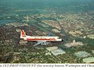 Vickers Viscount na reklamní/sbratelské pohlednici