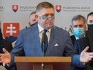 Slovenský expremiér a pedseda strany Smr-SD Robert Fico (23. íjna 2020)