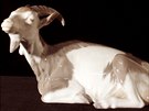Lec koza z roku 1902 vyroben porcelnkou Den Kongelige Porcelainsfabrik v...