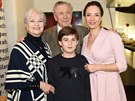 Carmen Mayerová, Petr Kostka, Tereza Kostková a její syn Antonín Kracík...