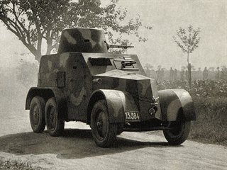 Československá armáda 1918–1939. Lehký obrněný automobil vzor 30 vyráběla Tatra